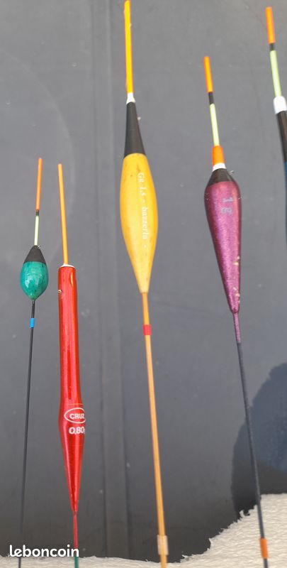 20 Flotteurs De Pêche Transparents - Tailles 11, 13, 15, 17, 19 Cm - Plastique, Couleurs Vives - Pour Mer, Lac, Rivière
