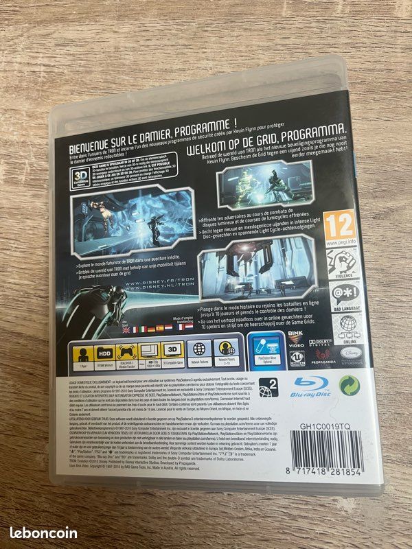 Jeu PlayStation 3 Tron: Evolution – Bon état, éditeur Sony, Version Française
