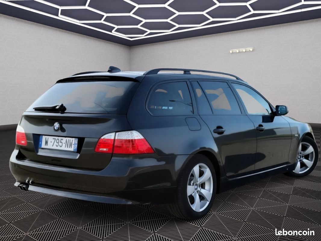 BMW 525d Touring Steptronic 197ch BVA - Cuir GPS Xénon Régulateur (image 2)