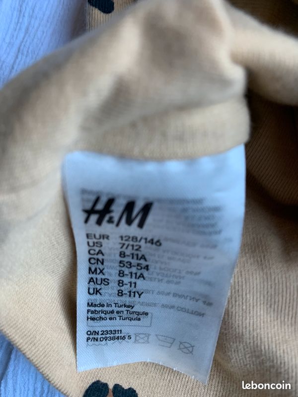 Lot vetements fille 116 cm (image 3)