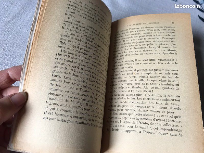 Livre ancien « Guy de Larigaudie » (image 4)