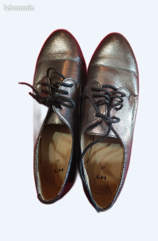 Derby Chaussure Lh Derbies Cuir Marron Derbies Femme Camel Derbies