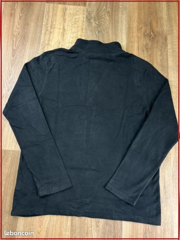 The North Face – Polaire 1/4 zip noire – Homme L (image 3)