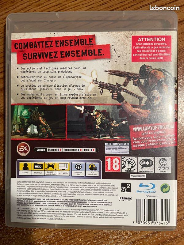 PS3 - Army of two - le 40ème jour (image 3)