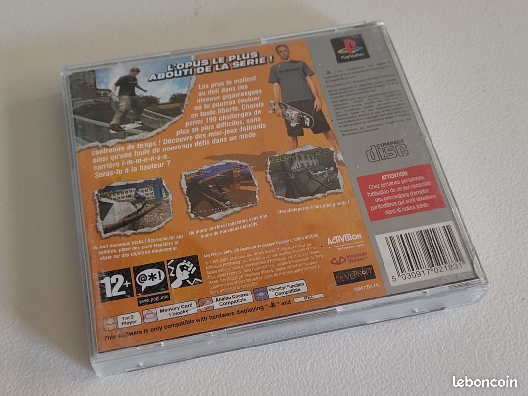 [PS1] Lot Tony Hawk's Pro Skater 1 + 2 + 3 + 4 (image 6)