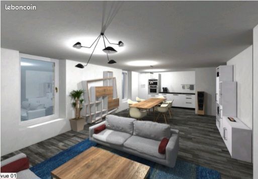 Appartement 3 pièces 82 m²