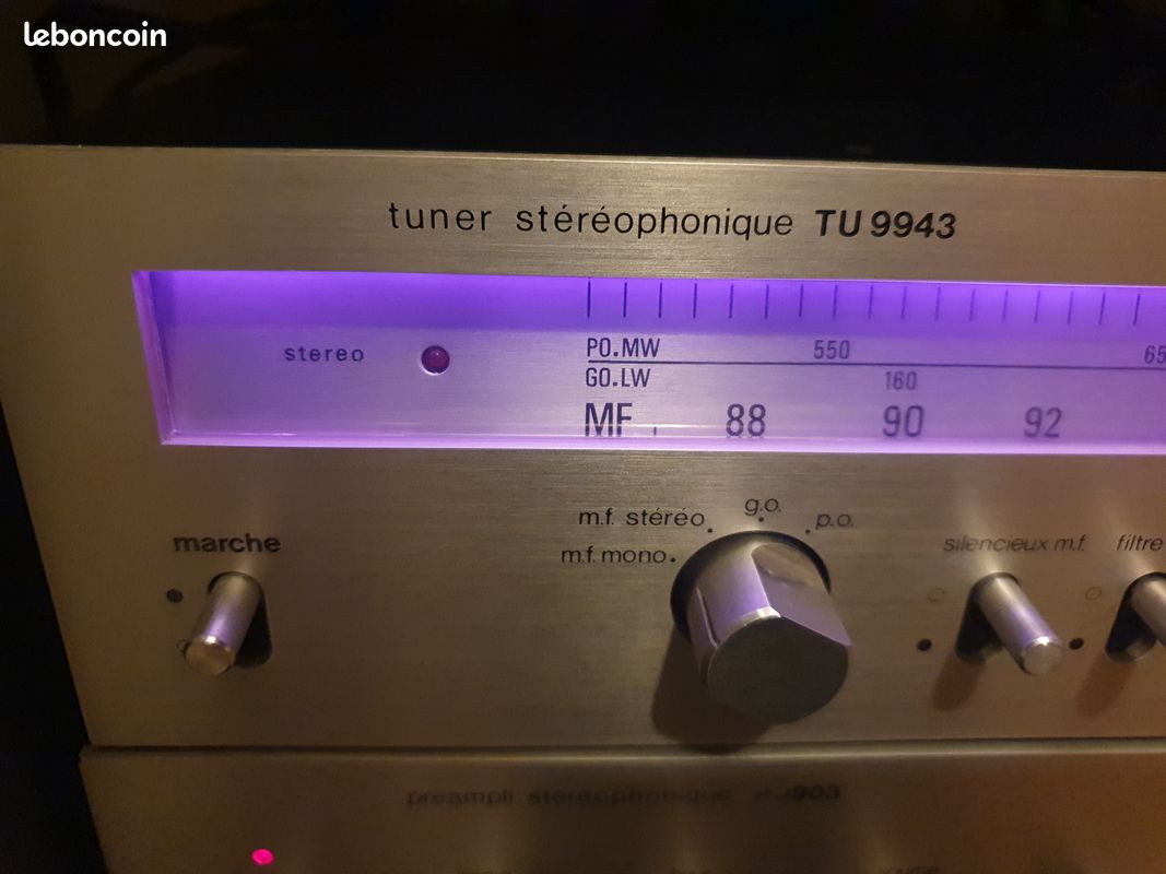 AMPLI VINTAGE CONTINENTAL Edison sort de restauration fonctionnement