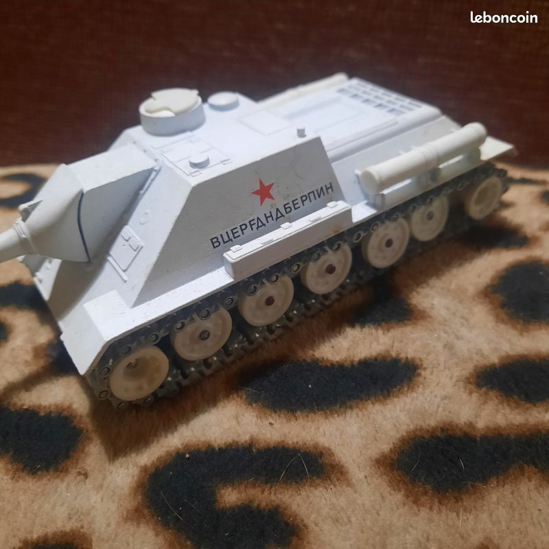 Solido Char SU 100 URSS N°208 Made In France SOLIDO 3/1964 Boîte D