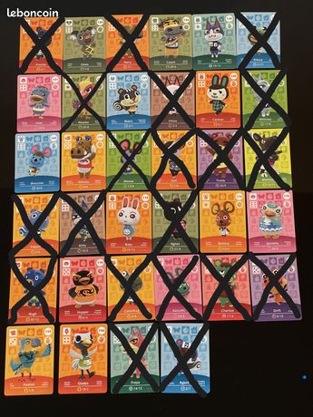 Authentic Individual Animal Crossing Amiibo Cards - Series 2 (#101-200) US Ver
