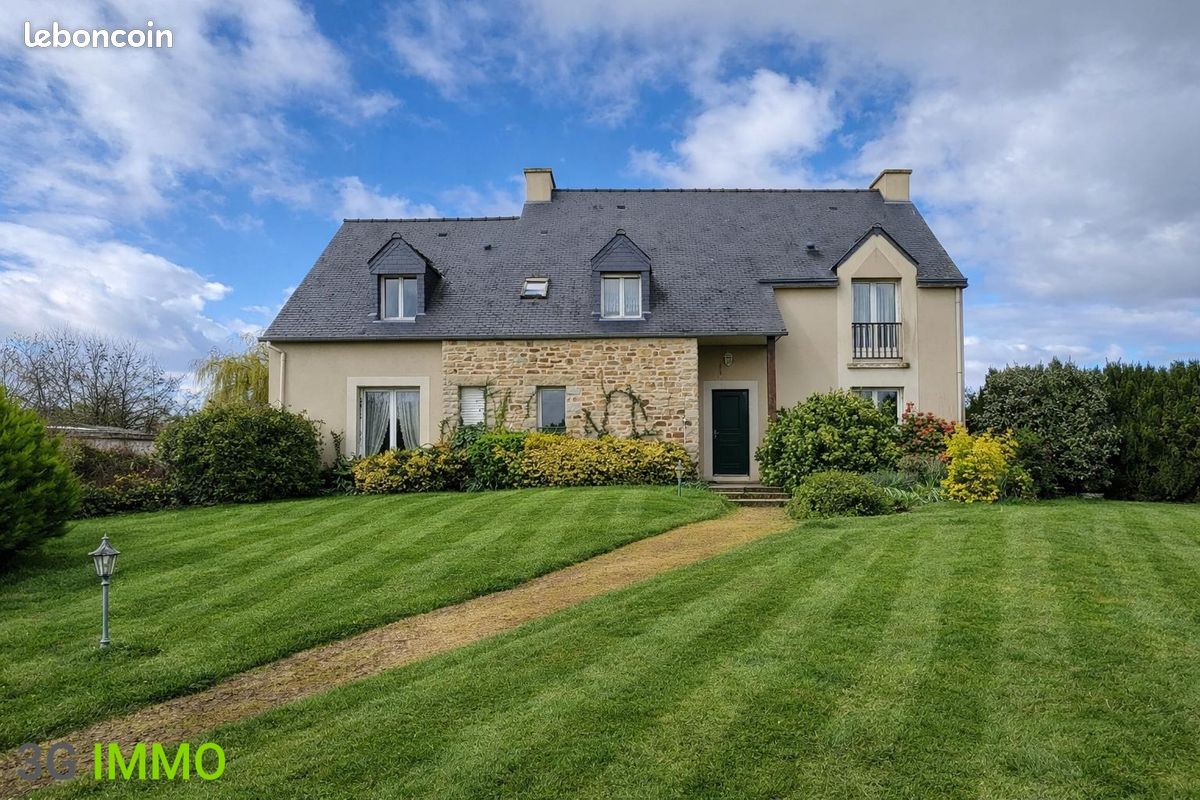 Vente | Maison avec dépendance | 8p | 6ch | 193.14 m² | Saint-Jouan-des-Guérets | Expo Sud-Ouest | Terrasse (image 1)