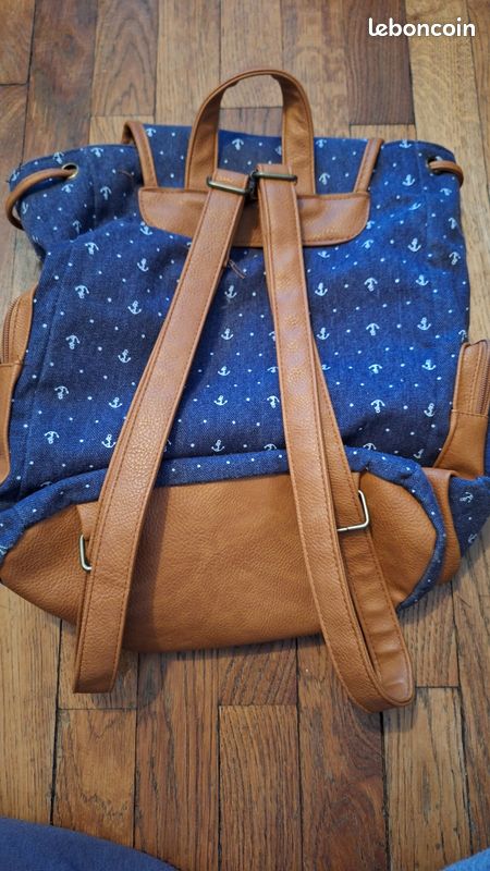 Sac à dos toile et motifs enfant (image 2)