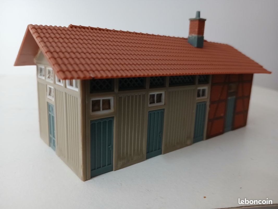 FALLER KIBRI POLA Échelle Ho DB SBB Petit Maison Modèle X 3 Ensemble 2 Mv EUR 40,27 - PicClick FR