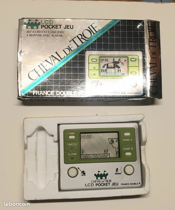 Jeu LCD Cheval de Troie, France Double R, avec boîte (image 1)