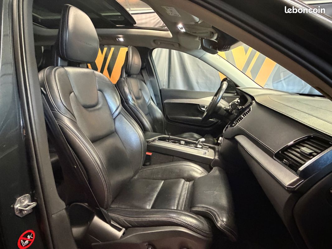 VOLVO XC90 T8 TWIN ENGINE 320Ch + 87CH INSCRIPTION LUXE GEARTRONIC 7 PLACES TOIT OUVRANT PANORAMIQUE (image 13)