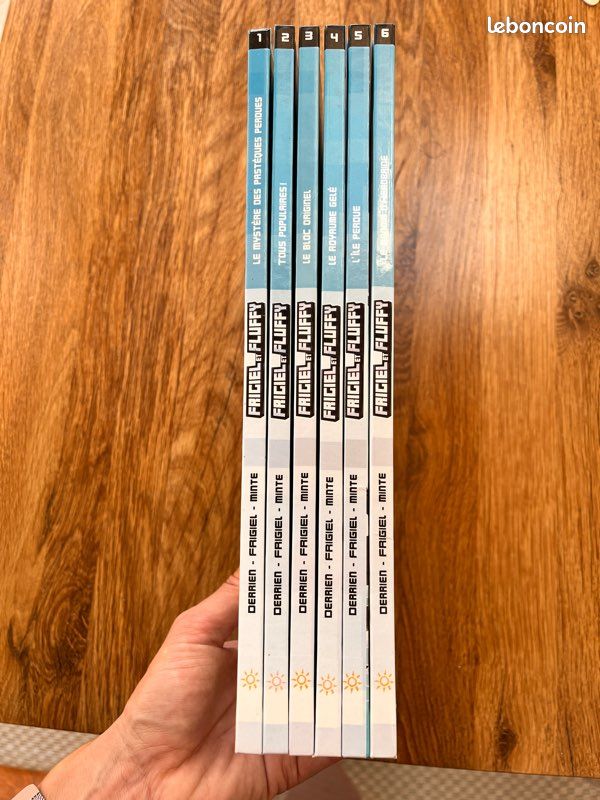 Frigiel et Fluffy – Collection tomes 1 à 6 – Comme neufs (image 1)