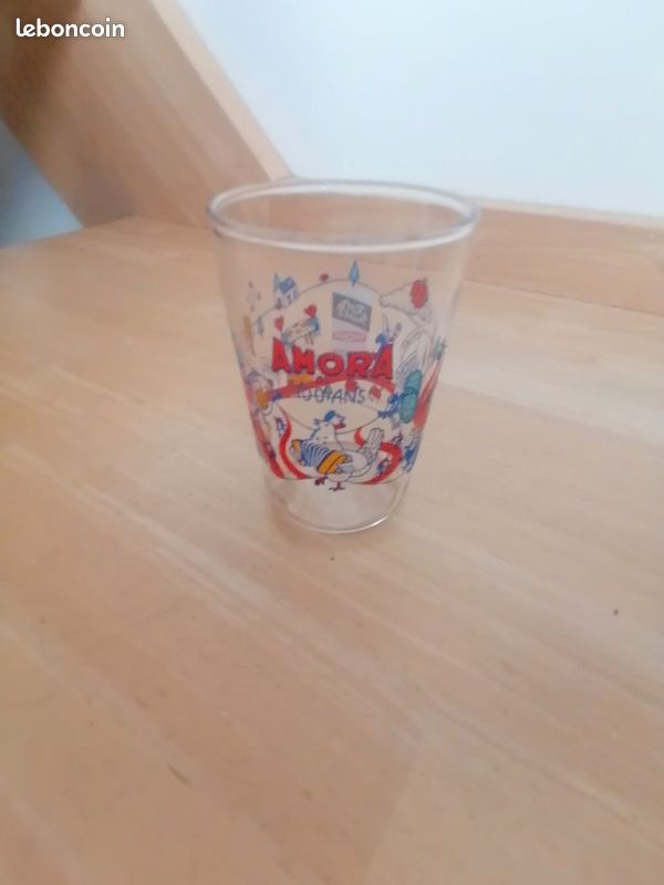 Verre à moutarde 100 ans Amora (image 1)