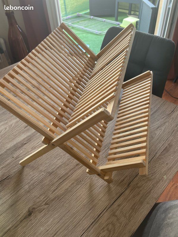 Étendoir à vaisselle en bois (image 1)