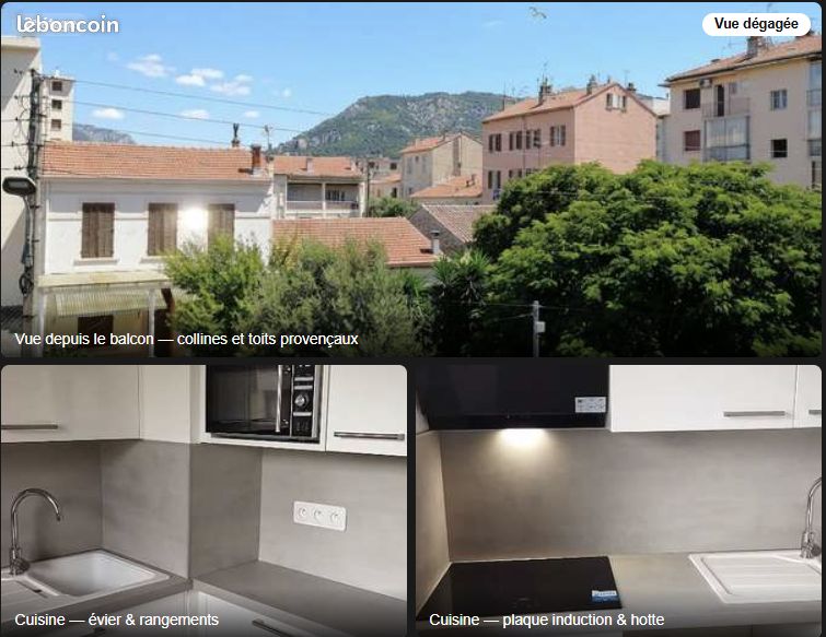 Appartement 2 pièces 45 m² · à Toulon · 45 m² · 119 000 €