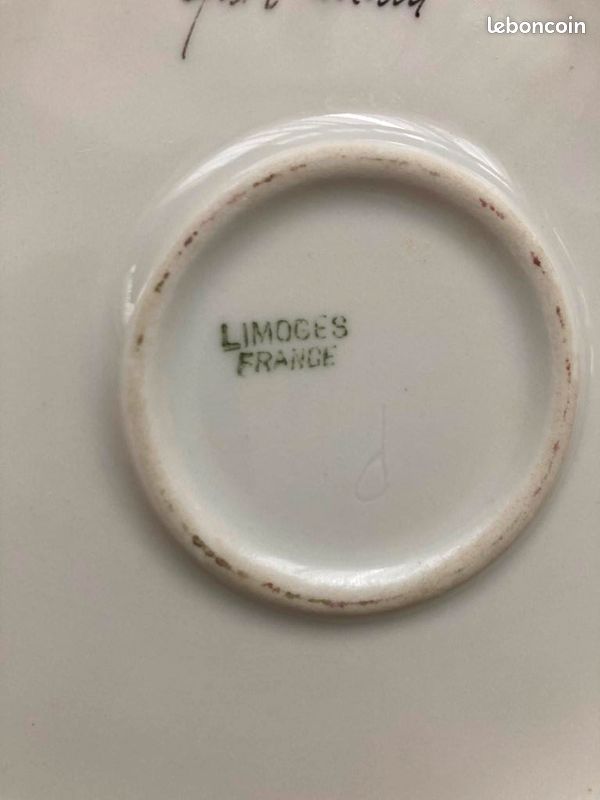Assiette pour bébé en Limoges ancien (image 5)