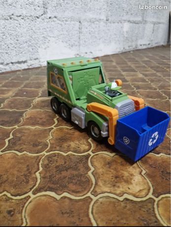 Pat' patrouille camion de recyclage de rocky reuse it paw patrol - Main Image