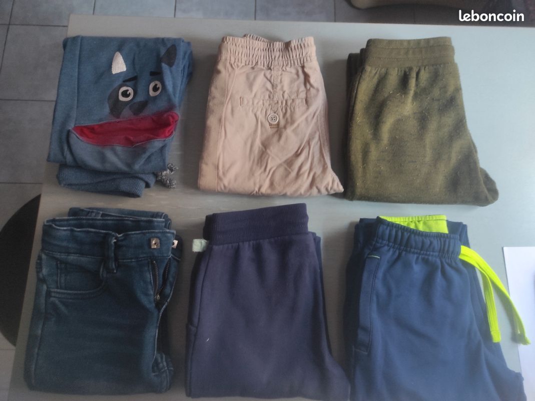 Lot t.shirts manches longues, pantalons, pulls taille 6 ans (image 3)