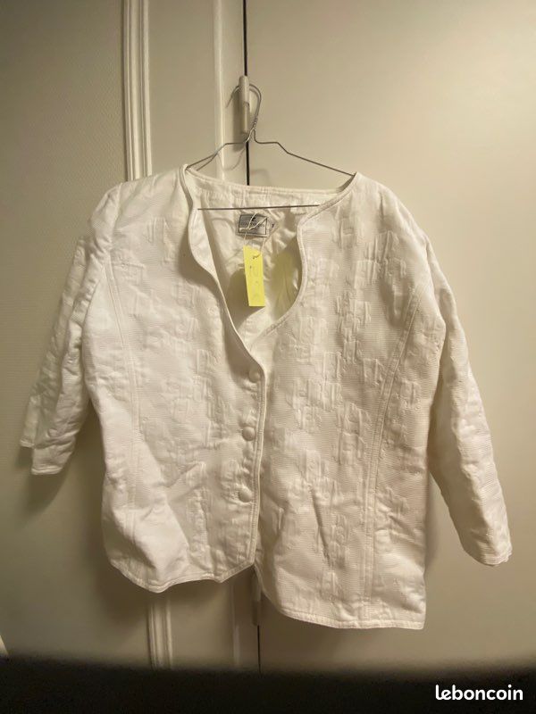 Chemise blanche courrèges paris 44 (image 1)
