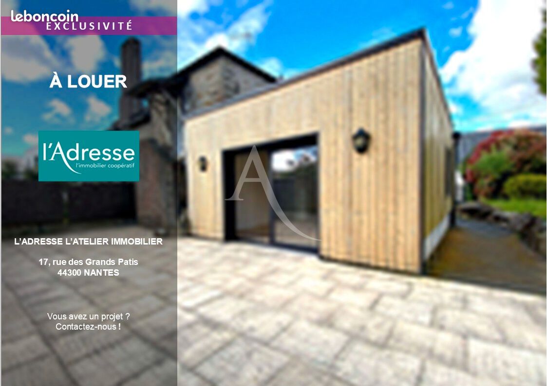 Maison 4 pièces 89 m² · à Nantes · 89 m² · 1 324 €