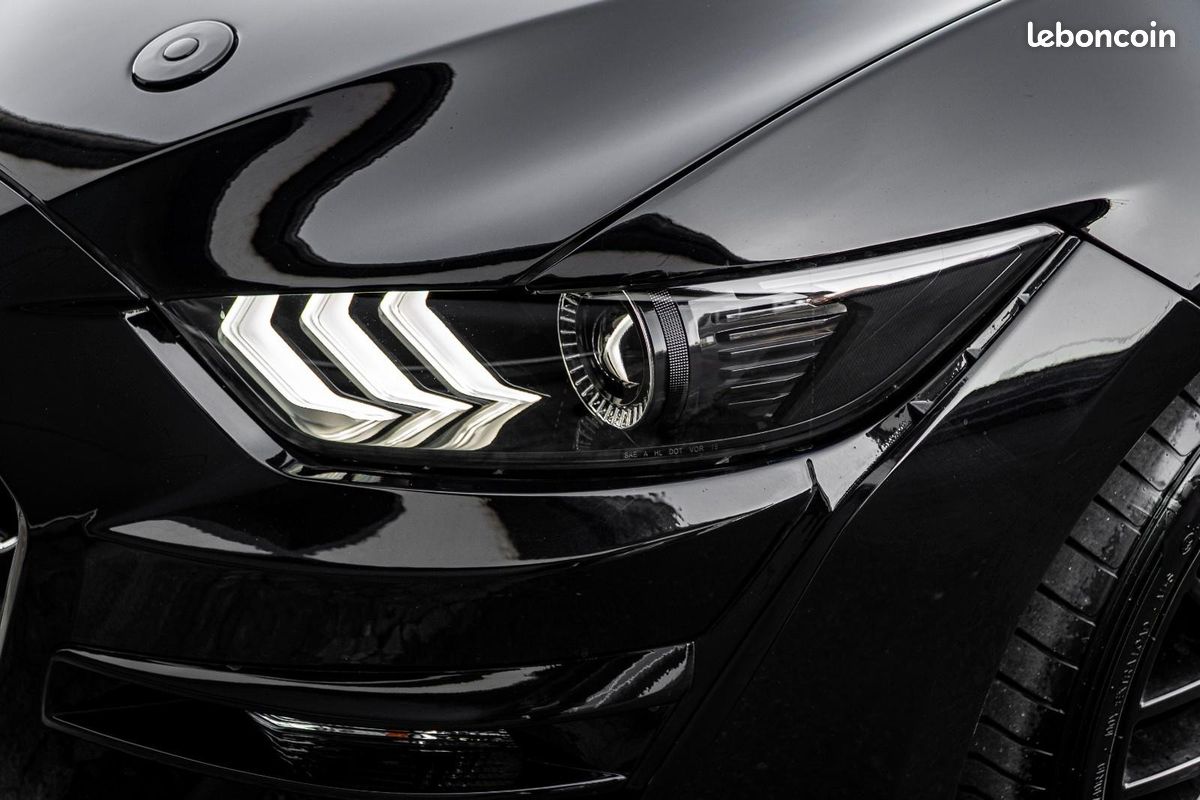 FORD Mustang GT 5.0 V8 441 ch Cabriolet – BVA – Cuir – GPS – Caméra (image 9)
