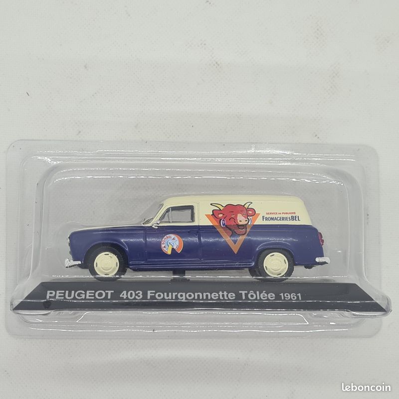 Hachette_ Peugeot 403 Fourgonnette Tôlée 1/43 - Collection