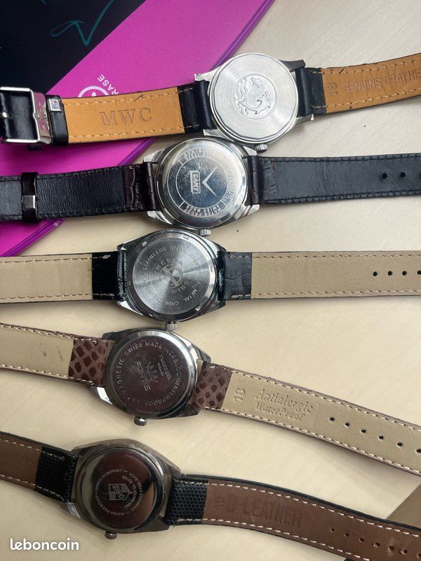 Petit lot de pièces montre mécaniques, PESEUX 280 - F36-13