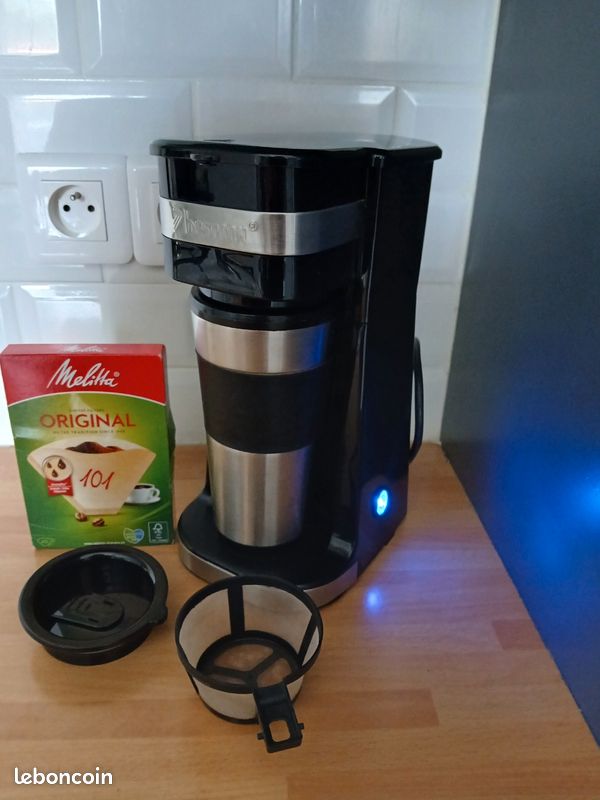 Cafetiere 2 tasses mug isotherme (image 4)