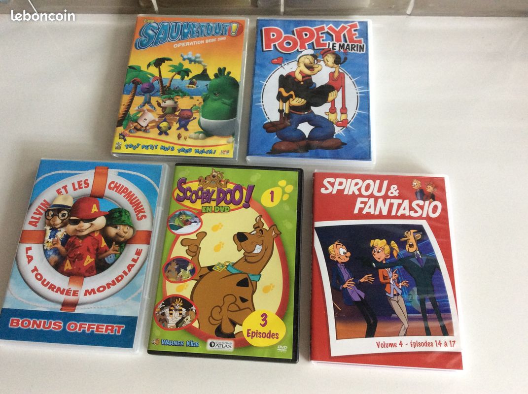 Lot de 5 DVD etat neuf très sympas (image 1)