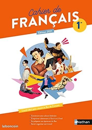 Cahier de Français 1re (image 1)