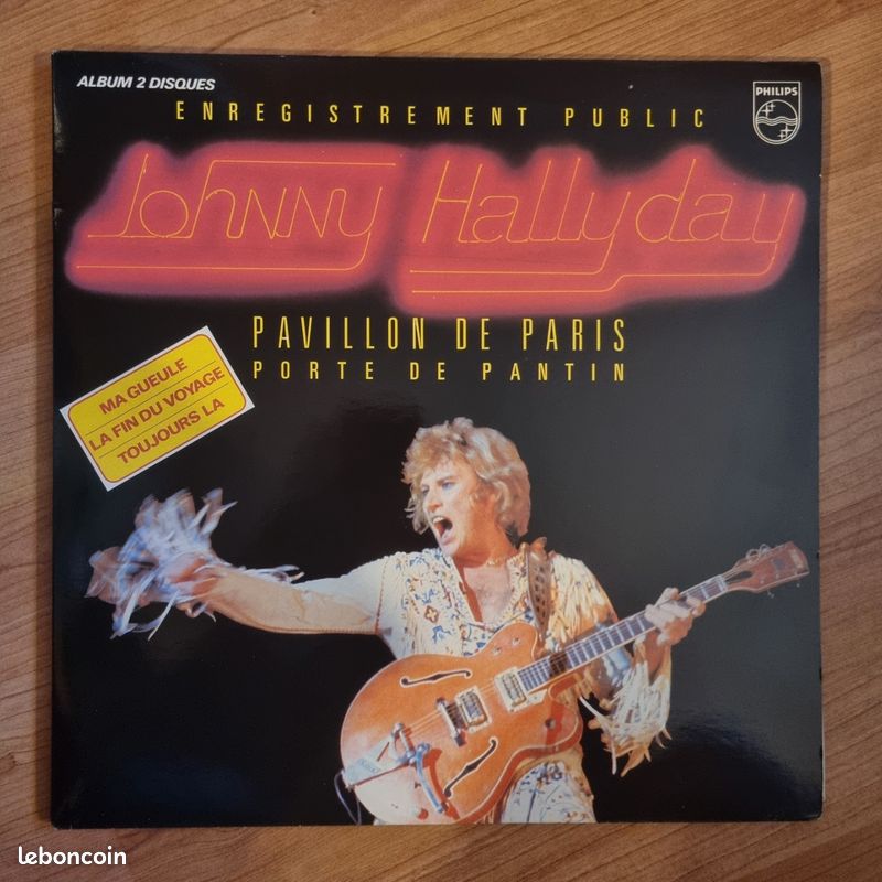 Johnny Hallyday – Pavillon De Paris - 2 X vinyle 33T (image 1)