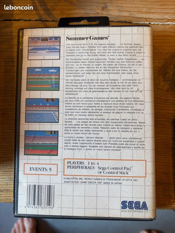 Strider Master System PAL - Prix - Photo - Présentation
