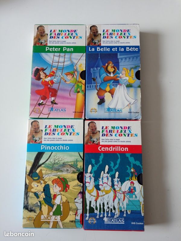 Lot VHS de contes pour enfants (image 1)
