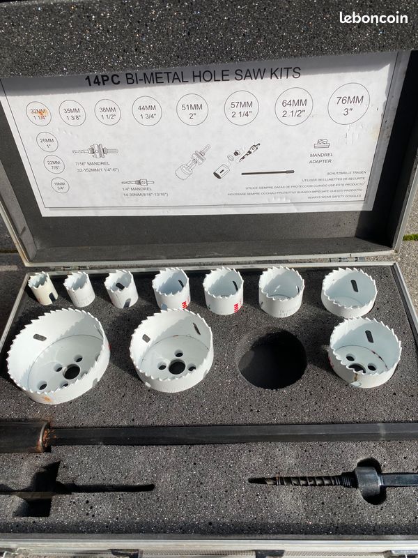 Coffret scies cloche (image 2)