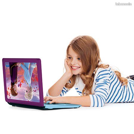 Ordinateur Éducatif Bilingue La Reine des Neiges avec 124