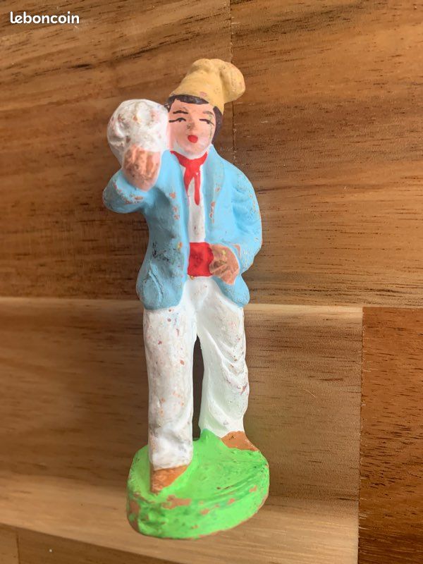Ancien Santon De Crèche – Meunier – Taille 3 – Devineau