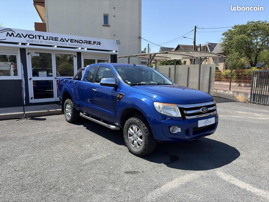 FORD RANGER 2.2 TDCi 150 cv SUPER CABINE XLT Sport / Attelage + moteur 35000 km (facture ford) (image 1)