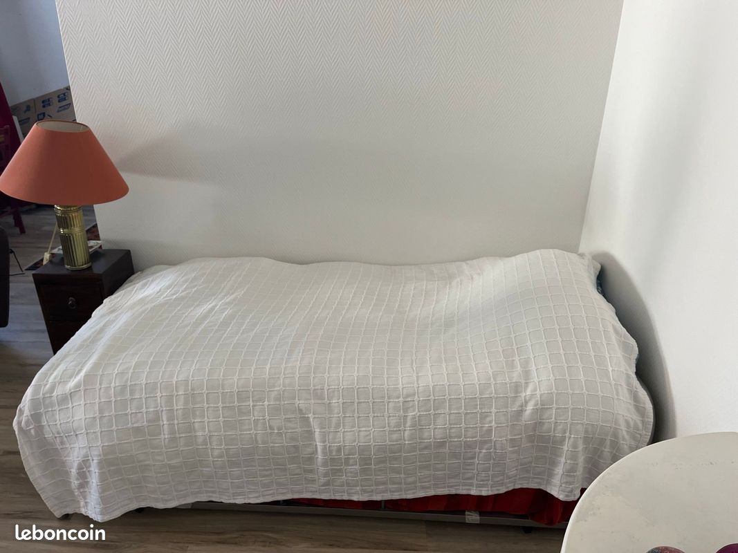 Lit gigogne avec matelas (image 1)