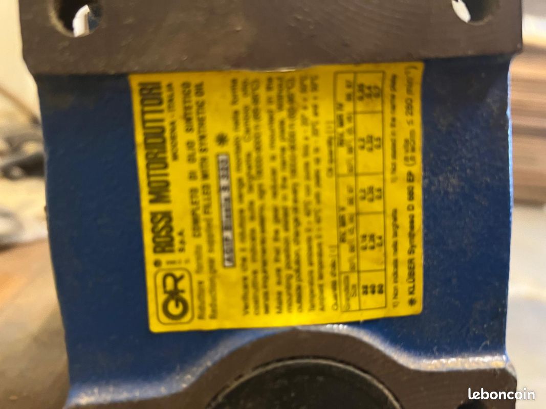 5 motoréducteur avec moteur Electrique en état de marche (image 1)