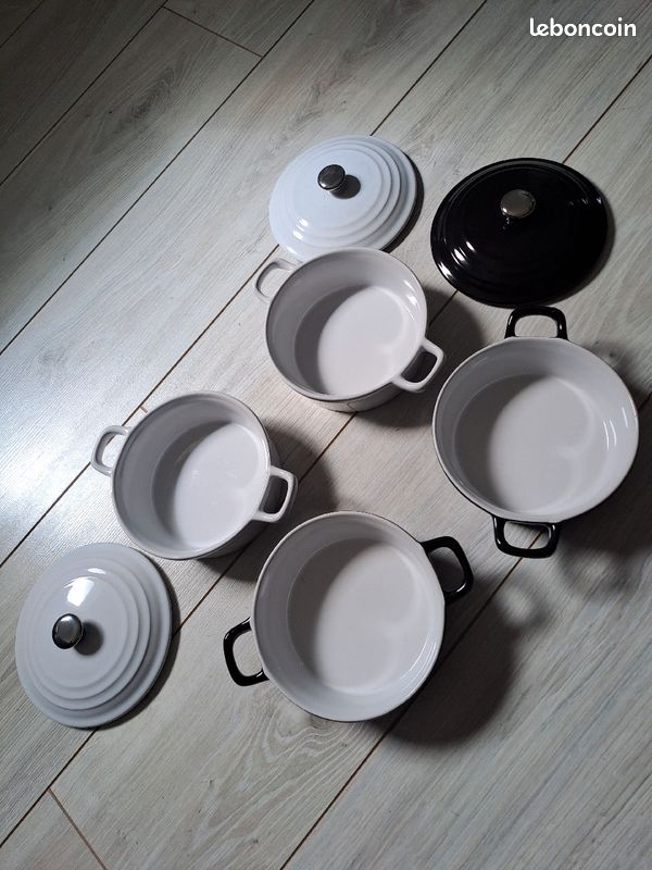 Lot de 4 cocottes (image 2)
