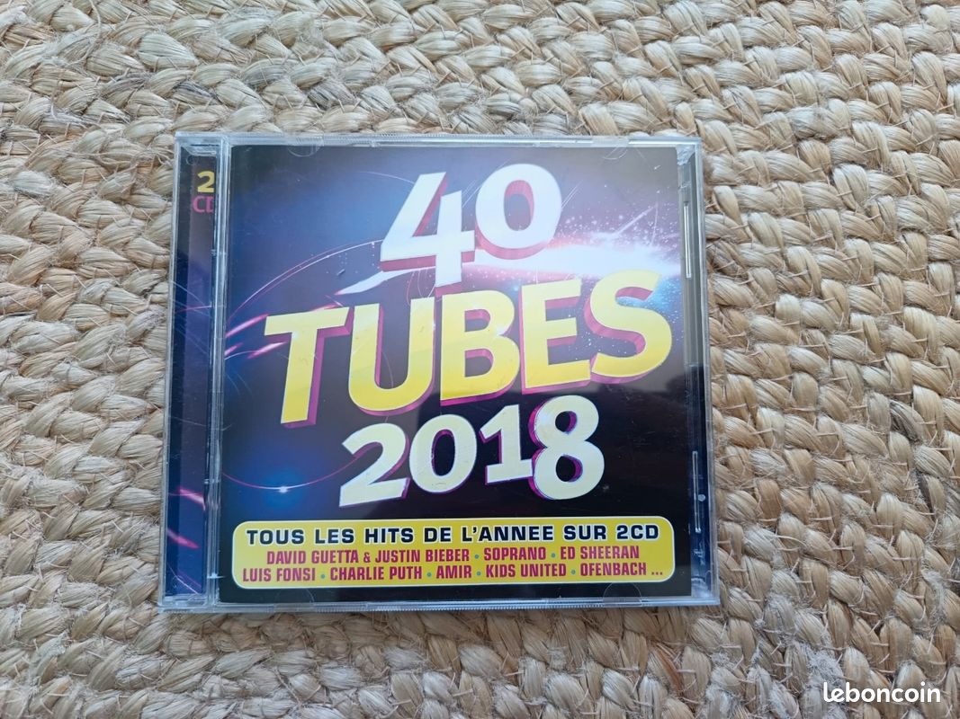 2 CD 40 tubes de 2018 (image 1)