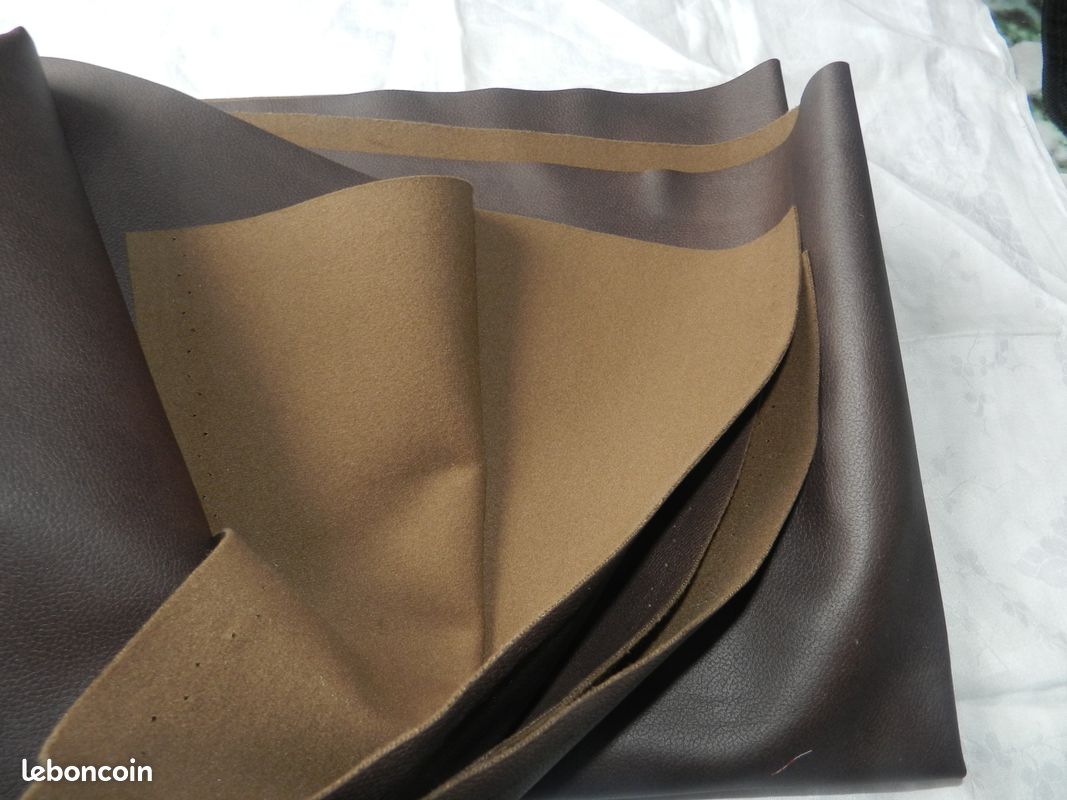 Simili cuir marron (image 7)