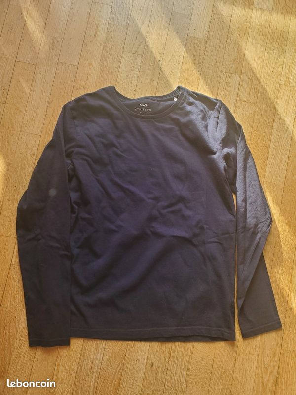 T-shirt manches longues Cyrillus (image 1)
