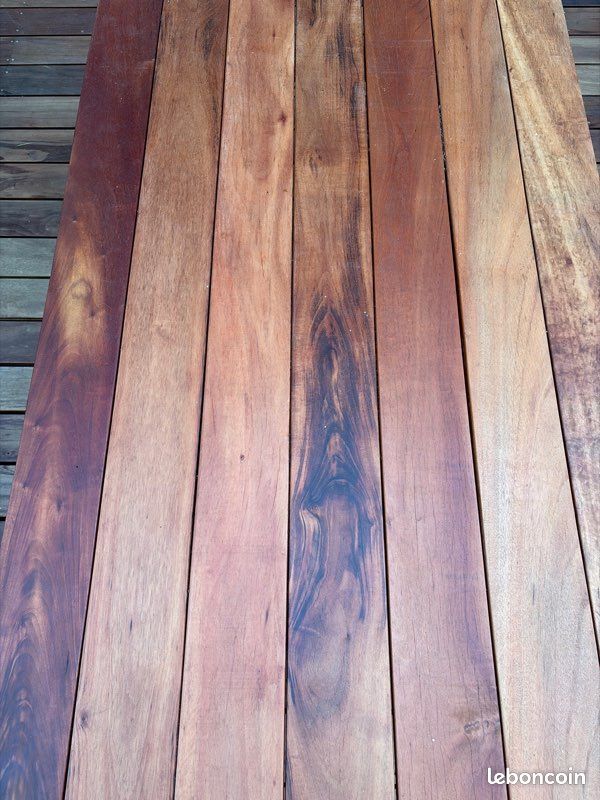 Table de jardin en bois (Muiracataria) (image 5)