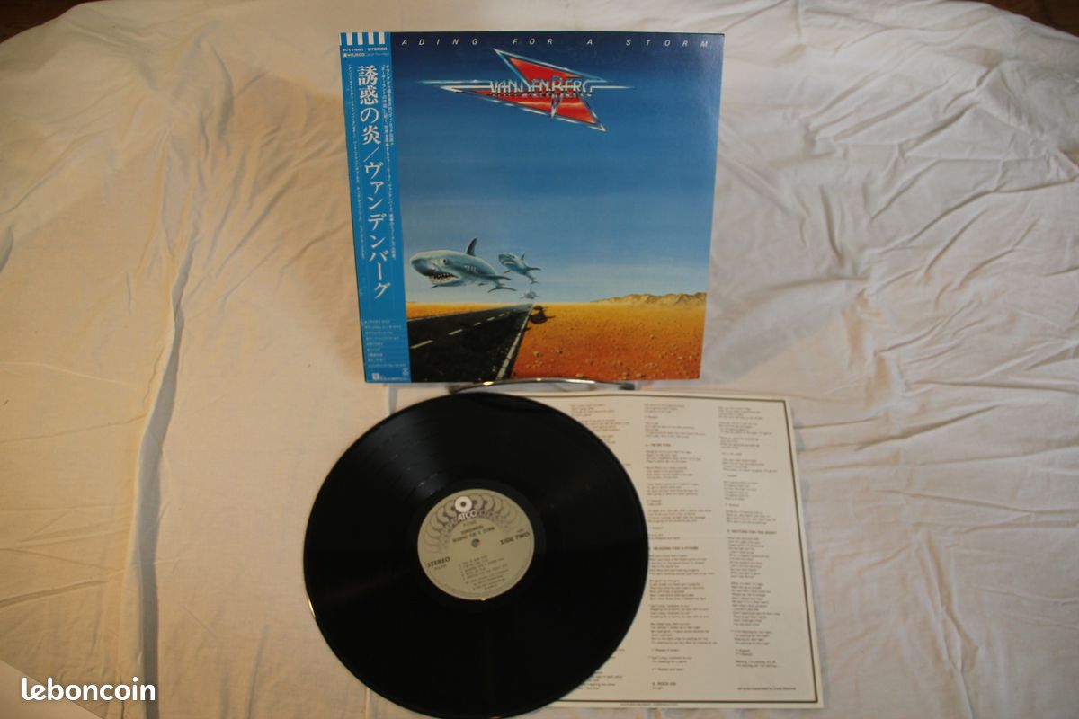 Heading For A Storm Vandenberg Rock Vinyl LP + OBI P-11441 Album (image 5)