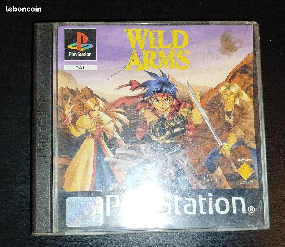 Playstation PS1 Wild Arms [PAL FR] Boîte Notice Console PSOne