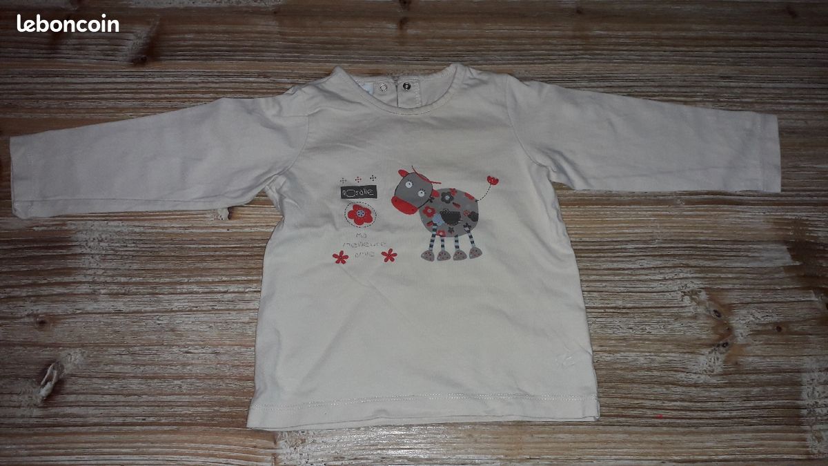 Tee shirt verbaudet 18 mois (image 3)